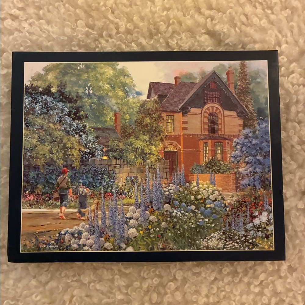 Charming Cottage Scene puzzle